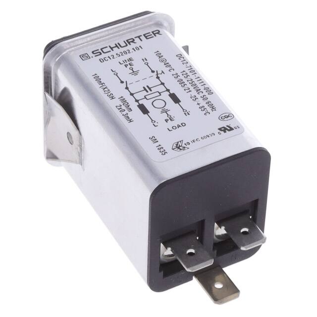 DC12.5202.101 SCHURTER Inc.  Stromeingangsmodule (PEM)